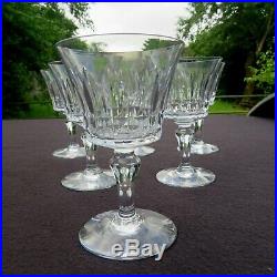 6 verre à eau en cristal de baccarat modèle piccadilly signé