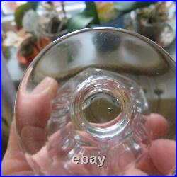 6 verre à porto en cristal de baccarat modèle Talleyrand H 6,5 cm