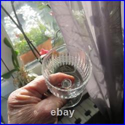 6 verre a vin en cristal de baccarat modèle Nancy H 12,5 cm