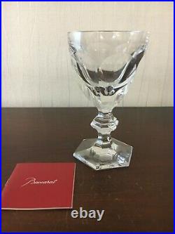 6 verres Harcourt à eau en cristal de Baccarat (prix à la pièce)