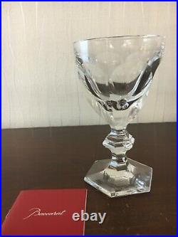 6 verres Harcourt à eau en cristal de Baccarat (prix à la pièce)