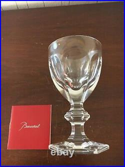 6 verres Harcourt à eau en cristal de Baccarat (prix à la pièce)
