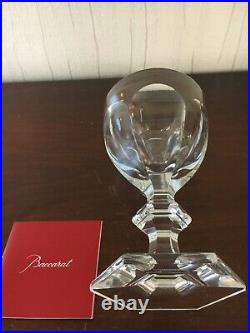 6 verres Harcourt à eau en cristal de Baccarat (prix à la pièce)