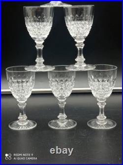 6 verres à Liqueur, vin cuit ou Porto en Cristal de BACCARAT Taille 5475