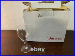 6 verres à champagne modèle Epernay cristal de Baccarat (prix à la pièce)