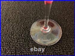 6 verres à cognac modèle onologie cristal de Baccarat (prix à la pièce)