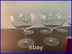 6 verres à dégustation GM en cristal de Baccarat (prix à la pièce) 6 verres à dégustation GM en cristal de Baccarat (prix à la pièce)