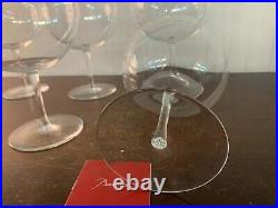6 verres à dégustation GM en cristal de Baccarat (prix à la pièce)