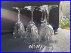 6 verres à eau Baccarat service Molière