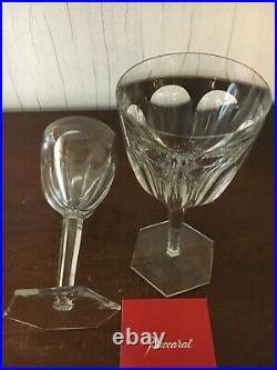 6 verres à eau Compiègne en cristal de Baccarat (prix à la pièce)