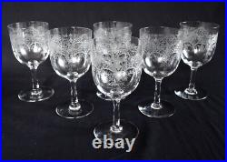 6 verres à eau cristal de Baccarat modèle Medicis 15,6cm 6 verres à eau cristal de Baccarat modèle Medicis 15,6cm