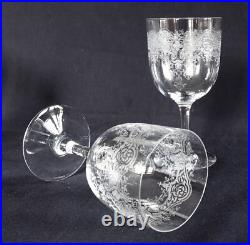 6 verres à eau cristal de Baccarat modèle Medicis 15,6cm 6 verres à eau cristal de Baccarat modèle Medicis 15,6cm
