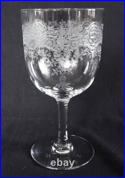 6 verres à eau cristal de Baccarat modèle Medicis 15,6cm 6 verres à eau cristal de Baccarat modèle Medicis 15,6cm