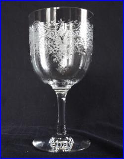 6 verres à eau cristal de Baccarat modèle Medicis 15,6cm 6 verres à eau cristal de Baccarat modèle Medicis 15,6cm