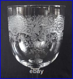 6 verres à eau cristal de Baccarat modèle Medicis 15,6cm 6 verres à eau cristal de Baccarat modèle Medicis 15,6cm