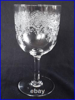 6 verres à eau cristal de Baccarat modèle Medicis 15,6cm 6 verres à eau cristal de Baccarat modèle Medicis 15,6cm