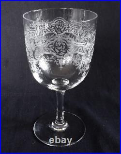 6 verres à eau cristal de Baccarat modèle Medicis 15,6cm 6 verres à eau cristal de Baccarat modèle Medicis 15,6cm