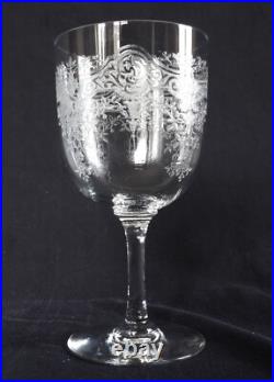 6 verres à eau cristal de Baccarat modèle Medicis 15,6cm 6 verres à eau cristal de Baccarat modèle Medicis 15,6cm