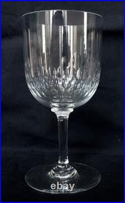 6 verres à eau cristal de Baccarat modèle Richelieu