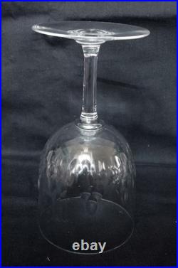 6 verres à eau cristal de Baccarat modèle Richelieu