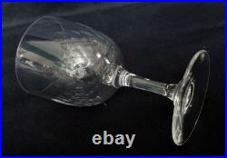 6 verres à eau cristal de Baccarat modèle Richelieu