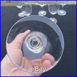 6 verres à eau cristal de Baccarat modèle perfection