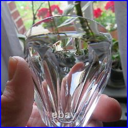 6 verres à eau cristal de baccarat modèle Talleyrand signé H 10,7 cm