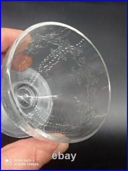 6 verres à eau en cristal de BACCARAT modèle Sévigné 6 verres à eau en cristal de BACCARAT modèle Sévigné