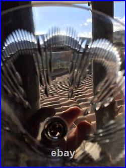6 verres à eau en cristal de Baccarat modèle Molière