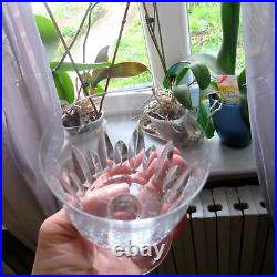 6 verres a eau en cristal de baccarat modèle Mazamet H 9,8 CM signés