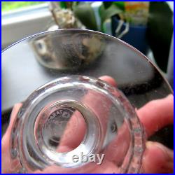 6 verres a eau en cristal de baccarat modèle Mazamet H 9,8 CM signés