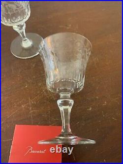 6 verres à eau modèle Bologne cristal Baccarat (prix à la pièce)