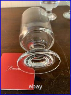 6 verres à eau modèle Diabolo en cristal de Baccarat (prix à la pièce)