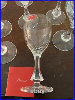 6 verres à eau modèle Monaco en cristal de Baccarat (prix à la pièce)
