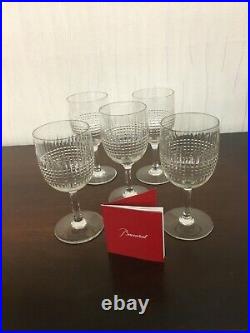 6 verres à eau modèle Nancy en cristal de Baccarat /prix à la pièce