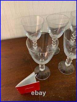 6 verres à eau modèle Véga N°2 en cristal de Baccarat (prix à la pièce)