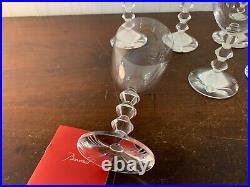 6 verres à eau modèle Véga N°2 en cristal de Baccarat (prix à la pièce)