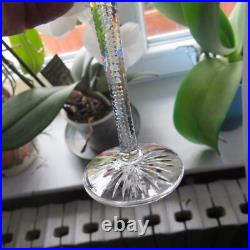 6 verres à liqueur cristal de baccarat modèle Timgad de 4 couleurs H 12,5 cm