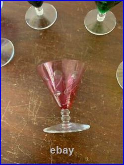 6 verres à liqueur en cristal no Baccarat (prix des 6 verres)