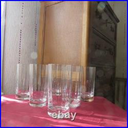 6 verres a orangeade en cristal de baccarat modèle Capri ou Montaigne signé H 14