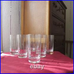 6 verres a orangeade en cristal de baccarat modèle Capri ou Montaigne signé H 14