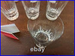 6 verres à orangeade modèle Côtes d'Azur cristal de Baccarat (prix à la pièce)