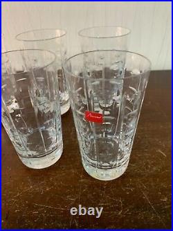 6 verres à orangeade modèle Equinoxe en cristal de Baccarat (prix à la pièce)