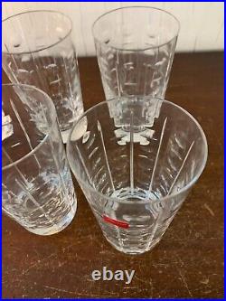 6 verres à orangeade modèle Equinoxe en cristal de Baccarat (prix à la pièce)