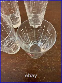 6 verres à orangeade modèle Equinoxe en cristal de Baccarat (prix à la pièce)