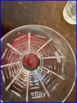 6 verres à orangeade modèle Equinoxe en cristal de Baccarat (prix à la pièce)