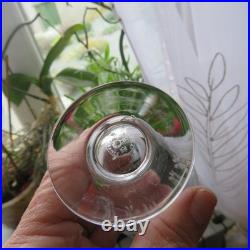 6 verres a porto en cristal de baccarat modèle Elisabeth millefiori signé H 7,4