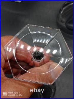 6 verres à vin Blanc en cristal de BACCARAT modèle COMPIEGNE, H 14,5 cm, signé