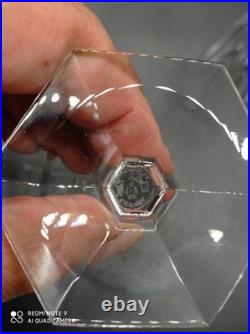 6 verres à vin Blanc en cristal de BACCARAT modèle COMPIEGNE, H 14,5 cm, signé