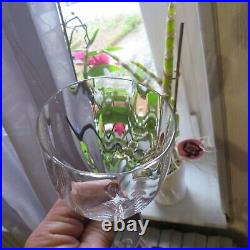 6 verres a vin blanc cristal de baccarat modèle Montaigne optique optic H 12,5 6 verres a vin blanc cristal de baccarat modèle Montaigne optique optic H 12,5
